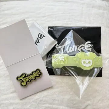 TWICE 정연 핀 배지 러버 밴드