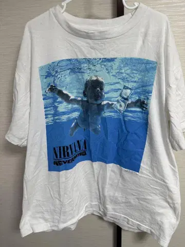 NIRVANA NEVERMIND 티셔츠 XL