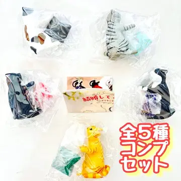 컴프 결혼해 주세요 반지 스탠드 컬렉션 전 5종 가챠 고양이