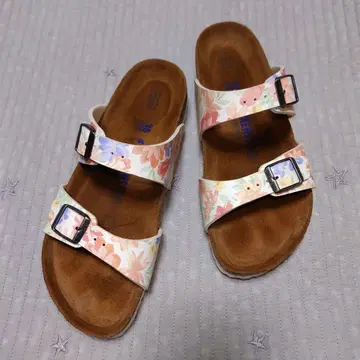 BIRKENSTOCK/버켄스탁 꽃무늬 샌들(24.5cm)