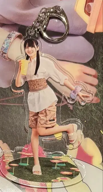 오코시 히나노 아크릴 키링
