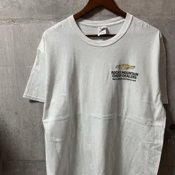H748 티셔츠 90년대 00년대 빈티지 Y2K 쉐보레 아메카지 여름