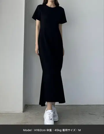 Louere 루에레 스트레치 컷 원피스 머메이드 원피스