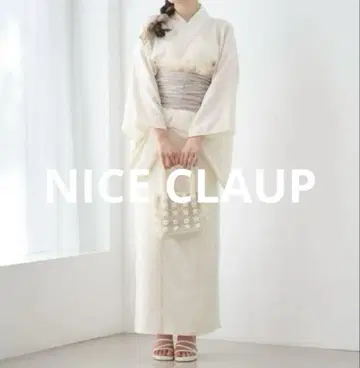 NICE에 CLAUP 유카타 병자 오비 장식 세트
