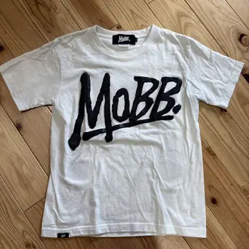 MOBB 로고 티셔츠 화이트