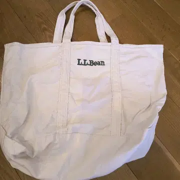 L.L.Bean 화이트 토트백