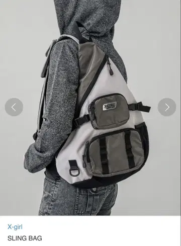 X-girl SLING BAG 숄더백 바디백