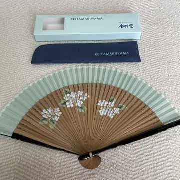 케이타 마루야마 부채 JAL 한정품 (미사용 새상품)
