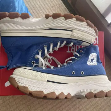 CONVERSE 파랑 하이컷 스니커즈