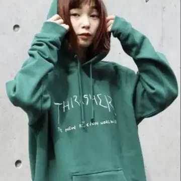 THRASHER 후드티