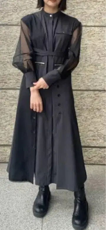 united tokyo 시어 콤비 밀리 원피스