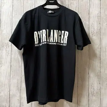 D'ERLANGER 데란제 2007 ZEPP TOKYO 블랙 T셔츠