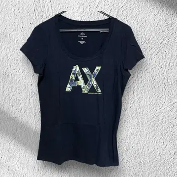 Armani Exchange 네이비 티셔츠 AX 로고