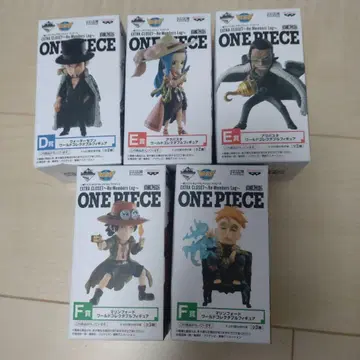 ONE PIECE 제일복권 EXTRA CLOSET 피규어 5종