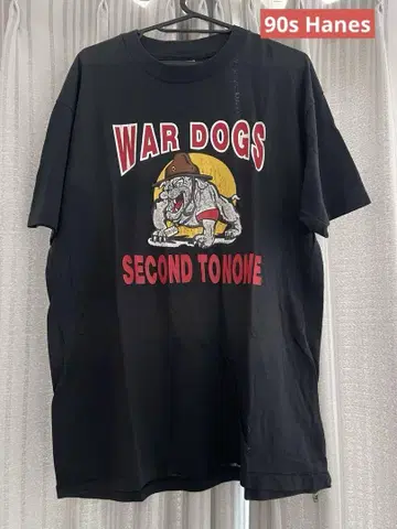 90년대 빈티지 티셔츠 WAR DOGS 프린트 티셔츠 USA제