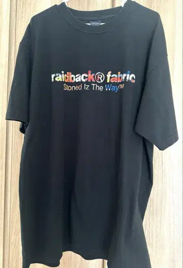APPLEBUM raidback fabric Logo 티셔츠