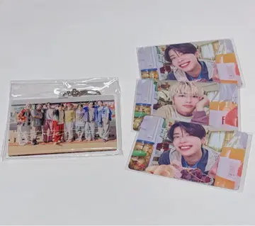 timelesz FAM 혜택 키링 & 일반ver 트레이딩 카드