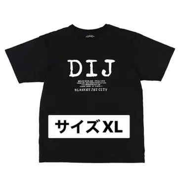 블랭키 제트 시티 DIJ 블랙 티셔츠 XL 팝업 BJC