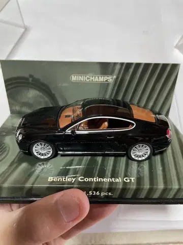 MINICHAMPS Bentley Continental GT 미니카