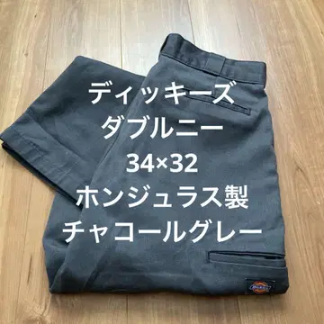 디키즈 더블니 34x32 차콜 그레이 DICKIES