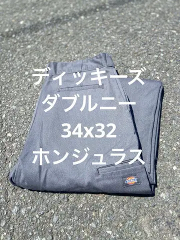 디키즈 더블니 34x32 차콜 그레이 DICKIES