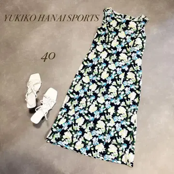 유키코 하나이 SPORTS / 슬리브리스 티셔츠 원피스 40