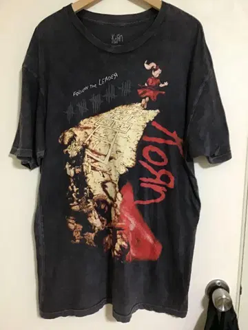 KORN FOLLOW The LEADER 25주년 티셔츠