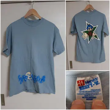 hype threads 90's USA제 컬처 양면 프리 티셔츠 M