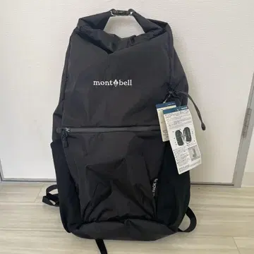 미사용 새상품 mont-bell 루루이 팩 23 블랙