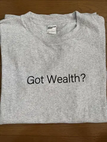 PAJA STUDIO Got Wealth? 티셔츠 M