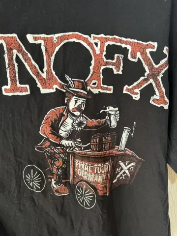 NOFX GERMANY FINAL TOUR 티셔츠 No.021