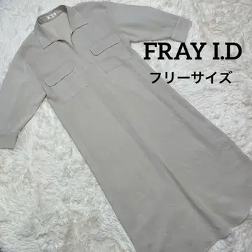 [새상품급] FRAY I.D 셔츠 원피스