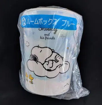 산리오 행운 복권 스누피 룸박스 블루