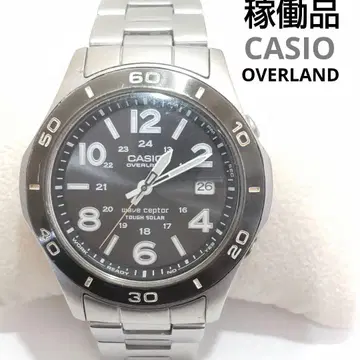 작동품 카시오 CASIO 오버랜드 OVW-110 솔라 OJ84