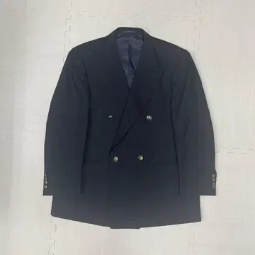 00s 더블 브레스트 테일러드 자켓 네이비 금속 버튼 클래식