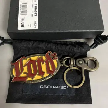 DSQUARED2 디스퀘어드2 로고 키링