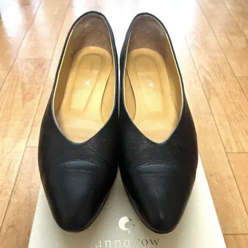 annarow 펌프스 좁은 폭 와이즈A 23.5cm 블랙