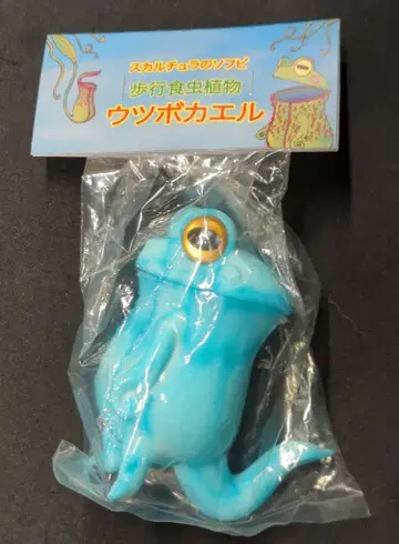 스컬츄라 갯장어 개구리 화이트 스카이블루 마블 성형