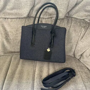kate spade 데님 네이비 핸드백