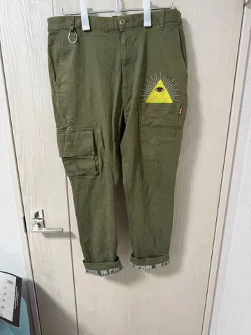 카고 팬츠 올리브 그린 XL