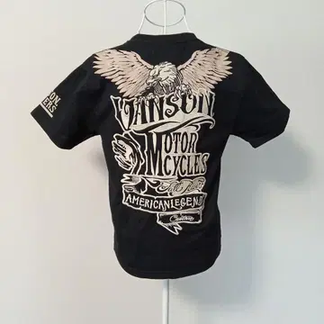 Vanson Leathers 이글 디자인 티셔츠 여성용