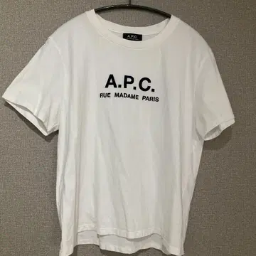 A.P.C. 화이트 티셔츠
