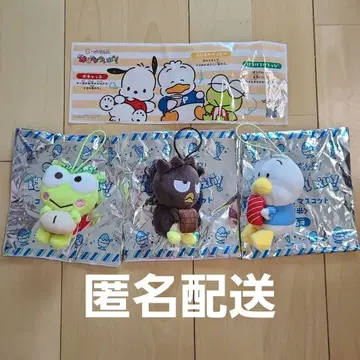 스시로 핫피단부이 마스코트 3점 + 덤 시트