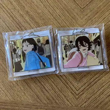 룩백 와이어 아크릴 키링 2세트 (후지노 쿄모토)