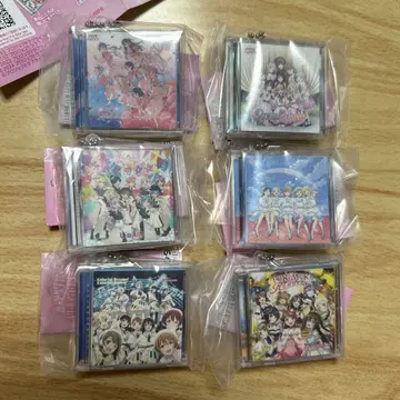 (익명 배송) 러브 라이브 미니 CD 컬렉션 6종 가챠 15주년