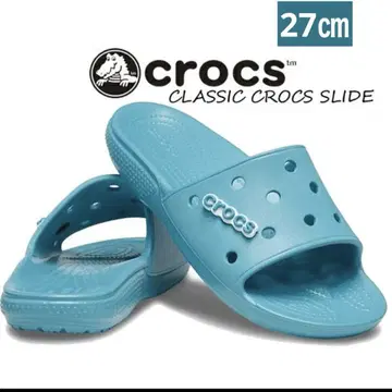 crocs CLASSIC CROCS SLIDE 터콰이즈 27cm 새상품