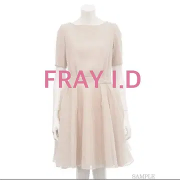 [FRAY I.D] 오간자 미니 원피스 사이즈 0