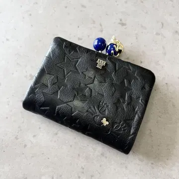 [ 새상품급 ] ANNA SUI 안나수이 플레잉 캣 가마구치 반지갑