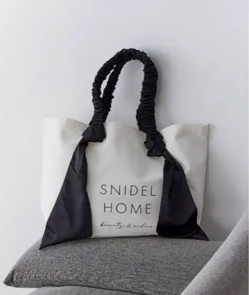 SNIDEL HOME 오가닉 캠퍼스 토트 -BIG-