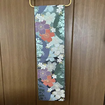 후쿠로 오비 (육통) 컬러풀한 꽃무늬